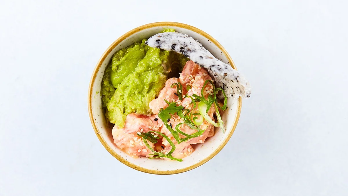Lachs-Avocado-Tatar