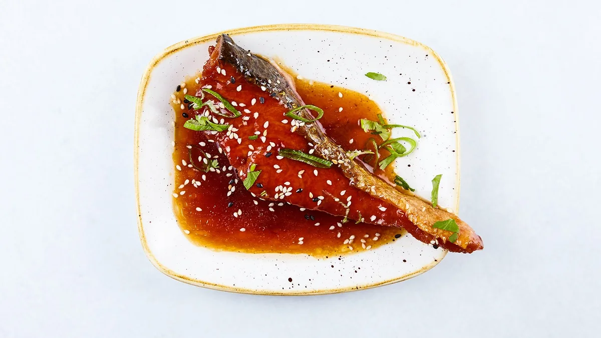 Lachs-Teriyaki