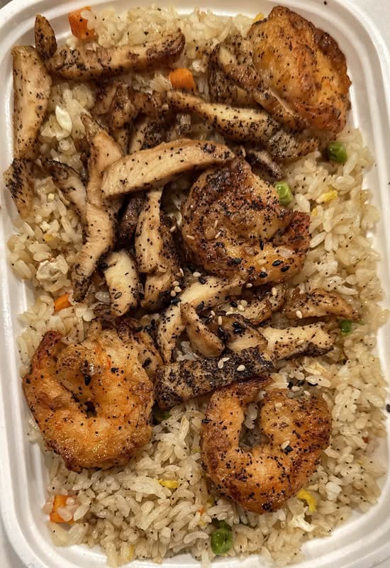 Shrimp and Chicken Fried Rice