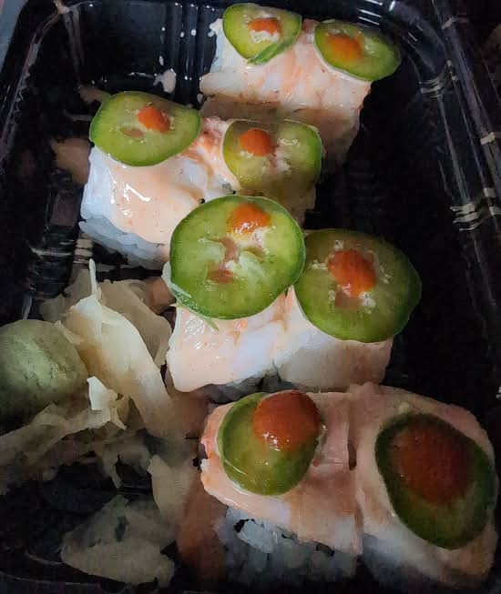 Spicy girl roll