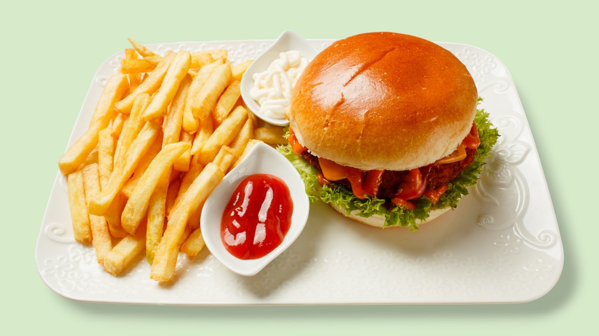 Chicken Burger Menu