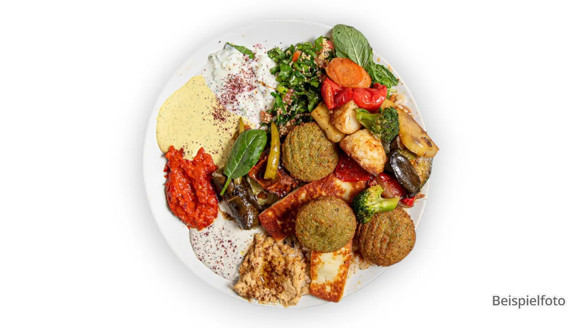 Vegetarischer Teller