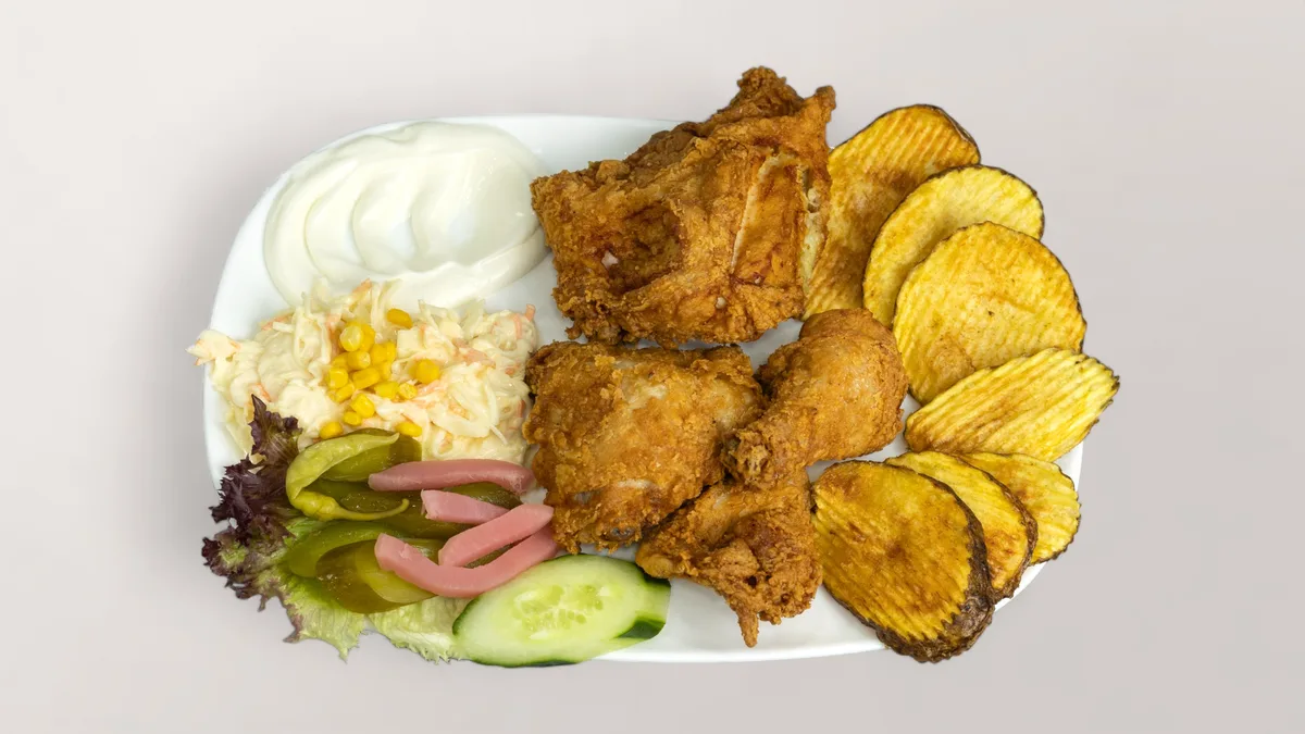 Brosted Chicken Plate