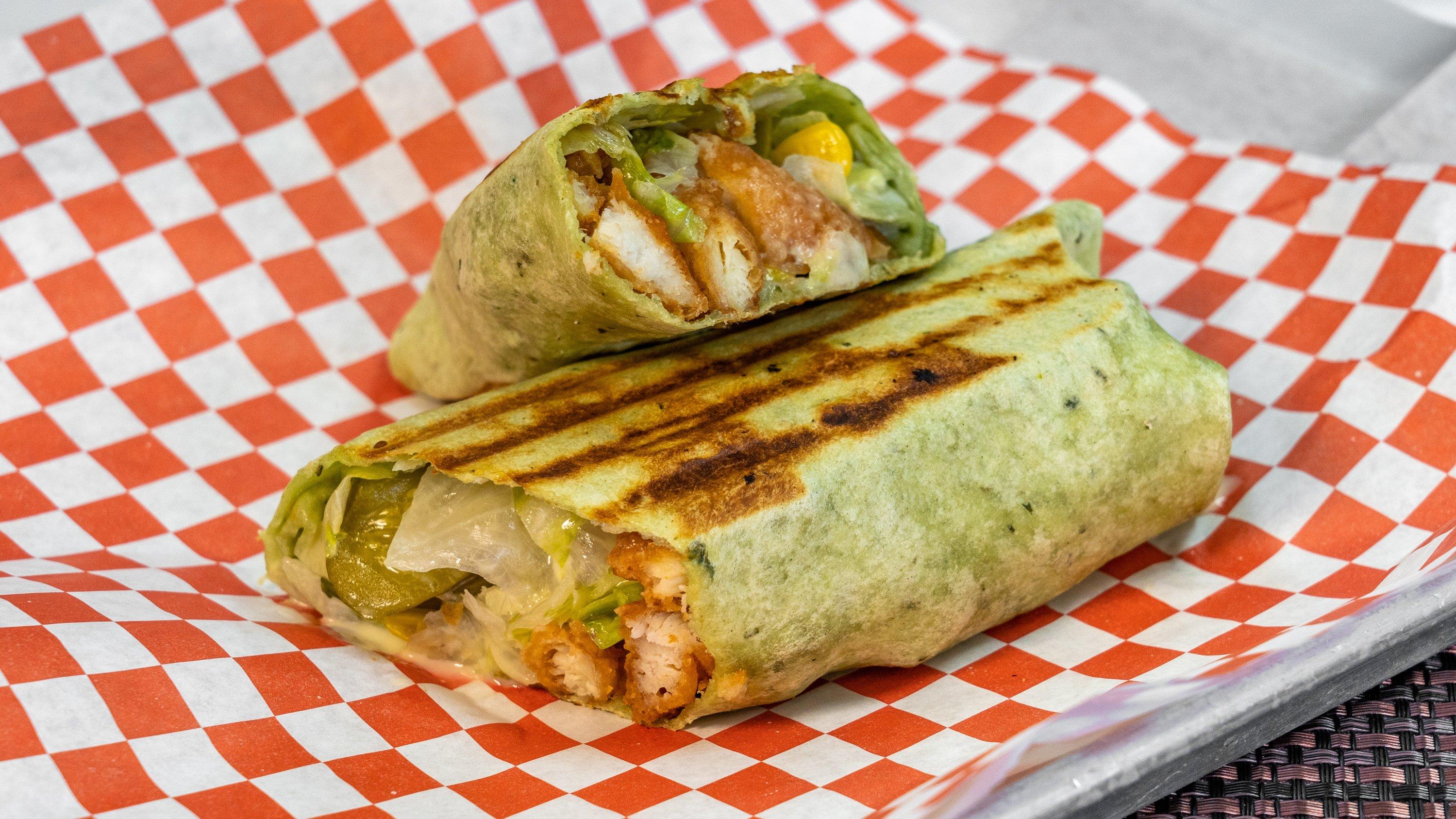Crispy Chicken Pita