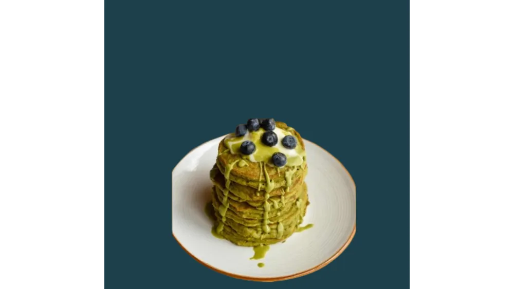 Pankejki z sosem pistacjowym