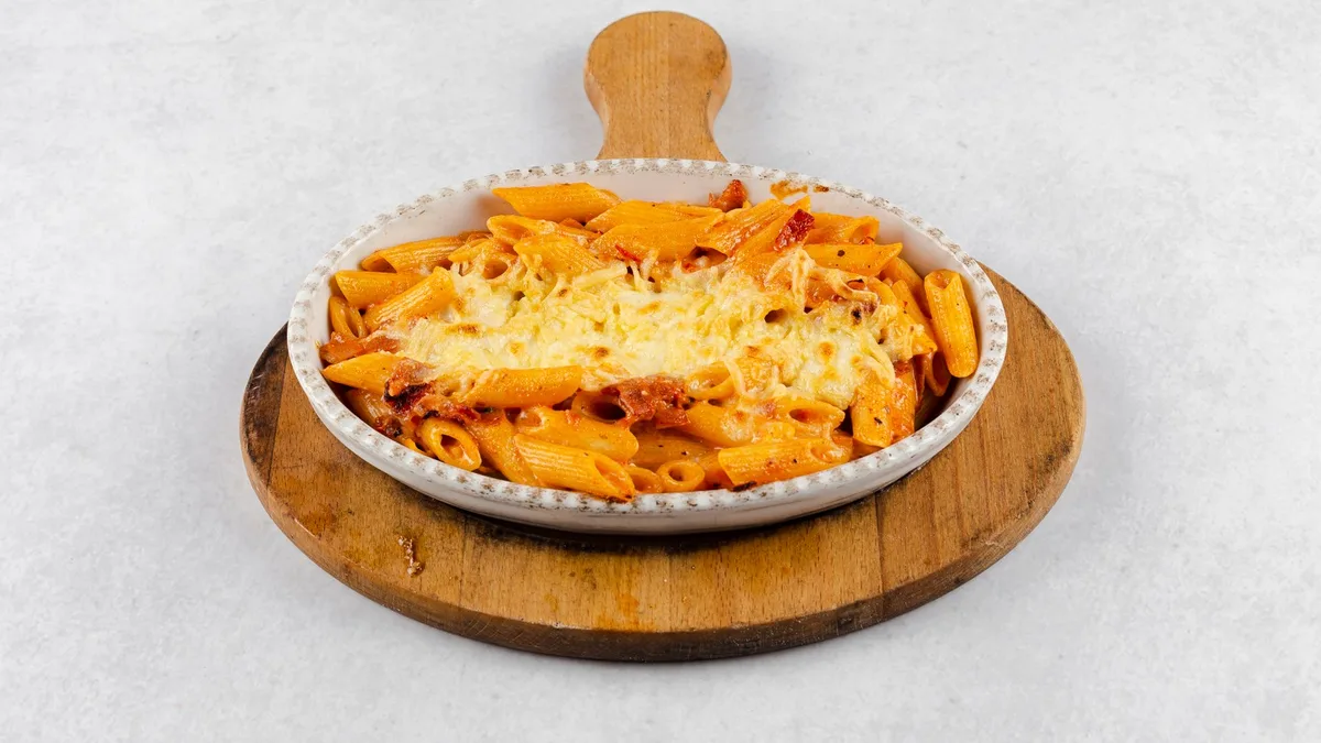 Gratinirani peresniki s kraško omako