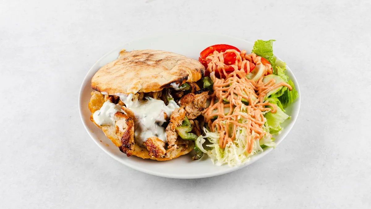 Gyros krožnik