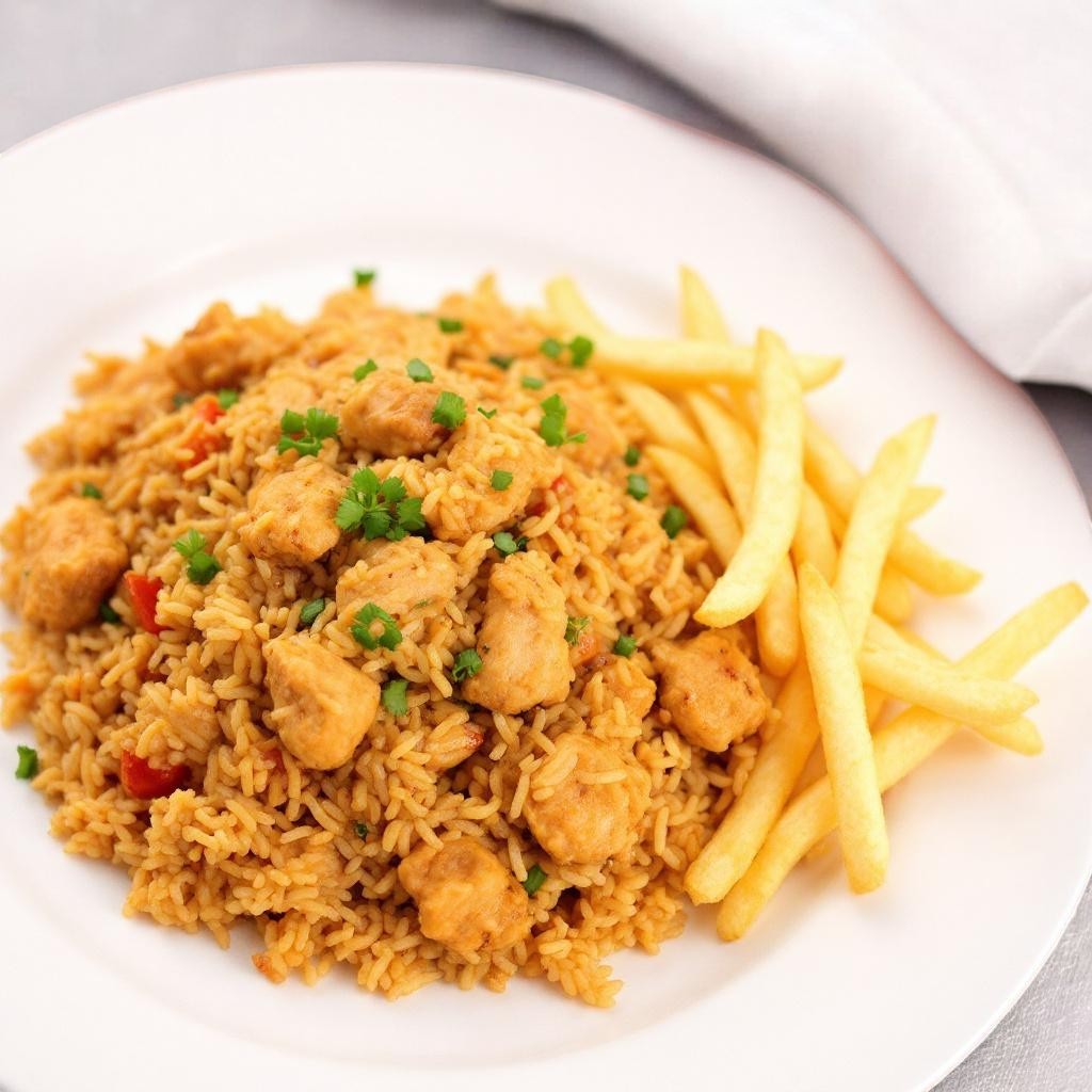Arroz Chaufa De Pollo Al Wok