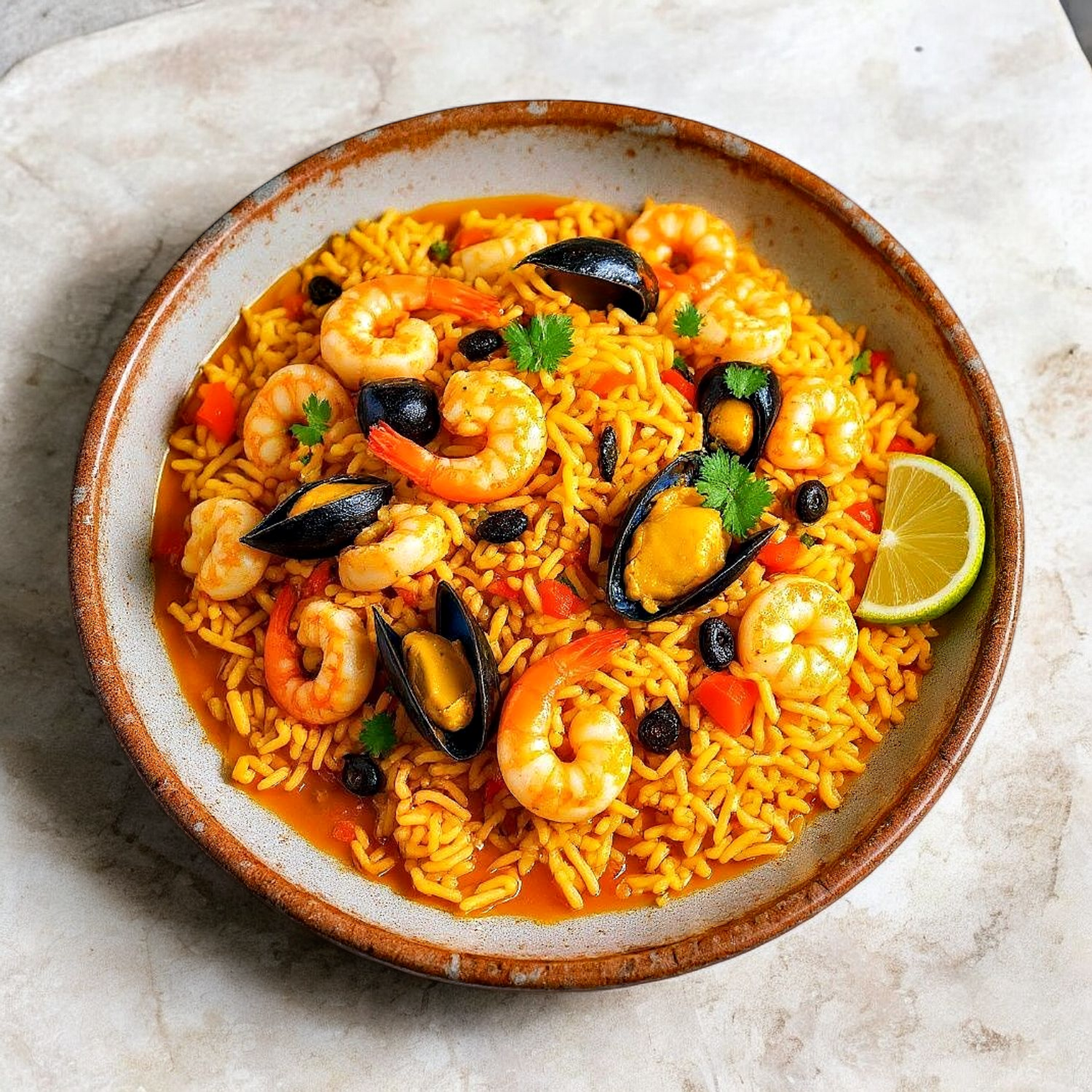 Arroz Con Mariscos