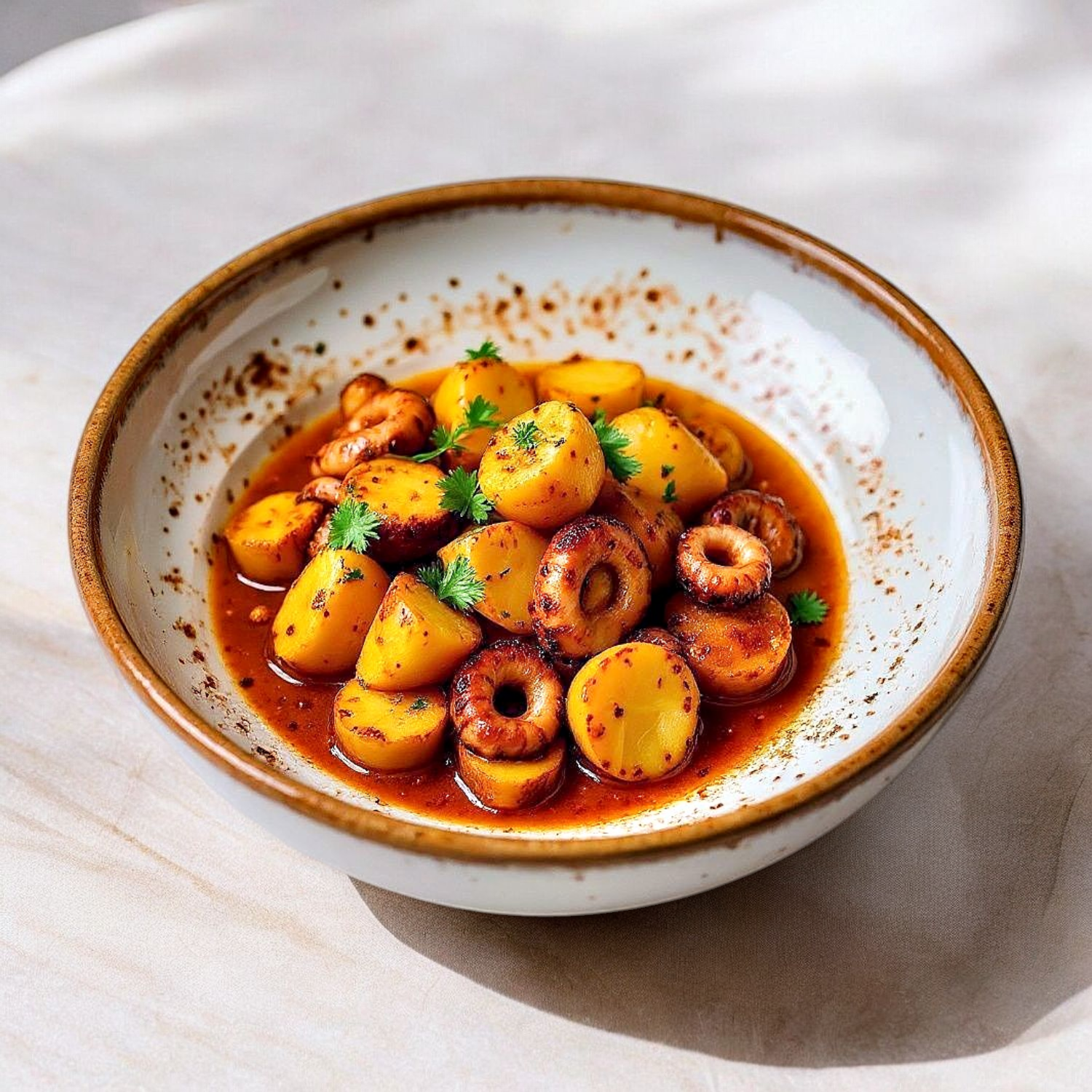 Bowl De Pulpo Y Papa