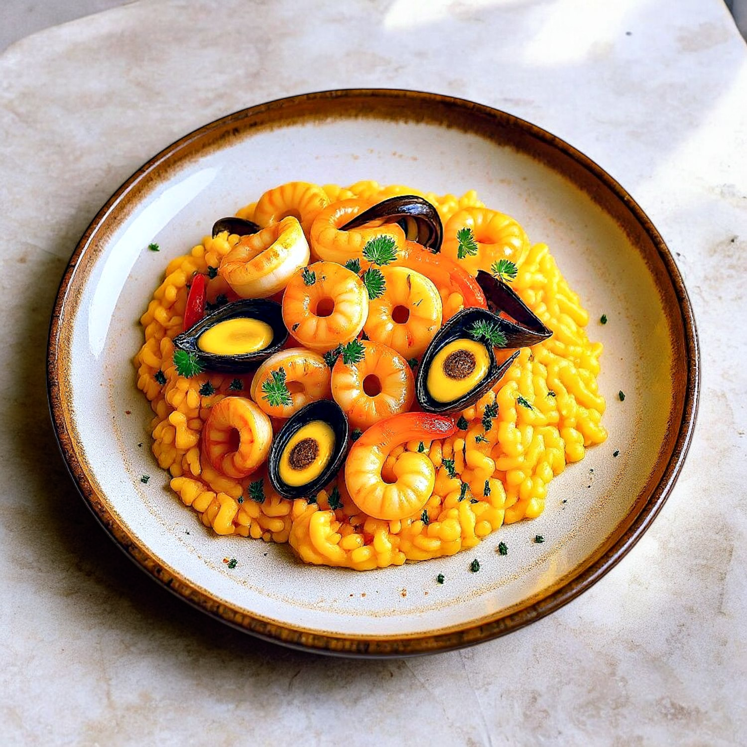 Rissotto Con Mariscos