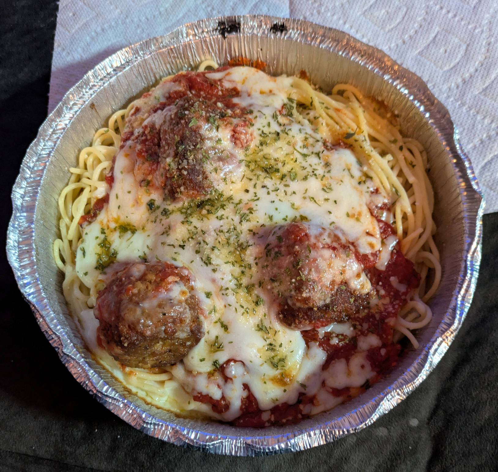 Baked Spaghetti with Meatballs