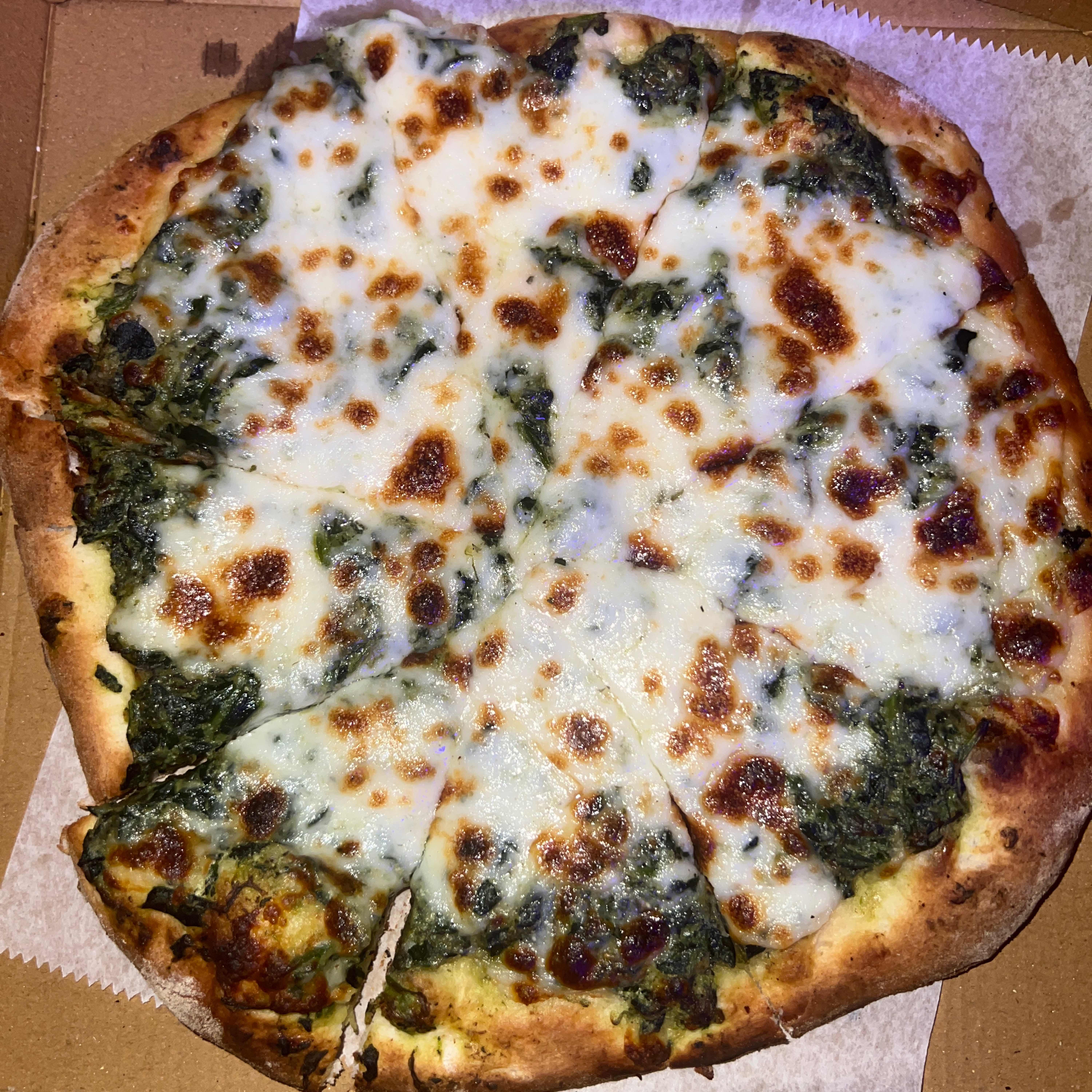 Spinach (Personal Pizza)