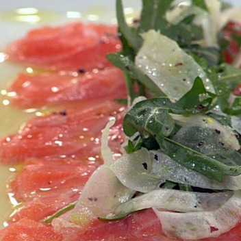 Carpaccio Salmón