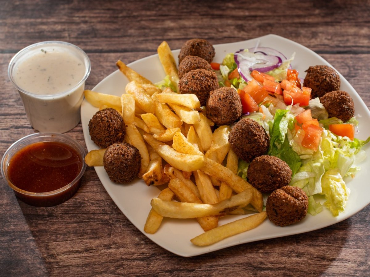 Small falafel plate
