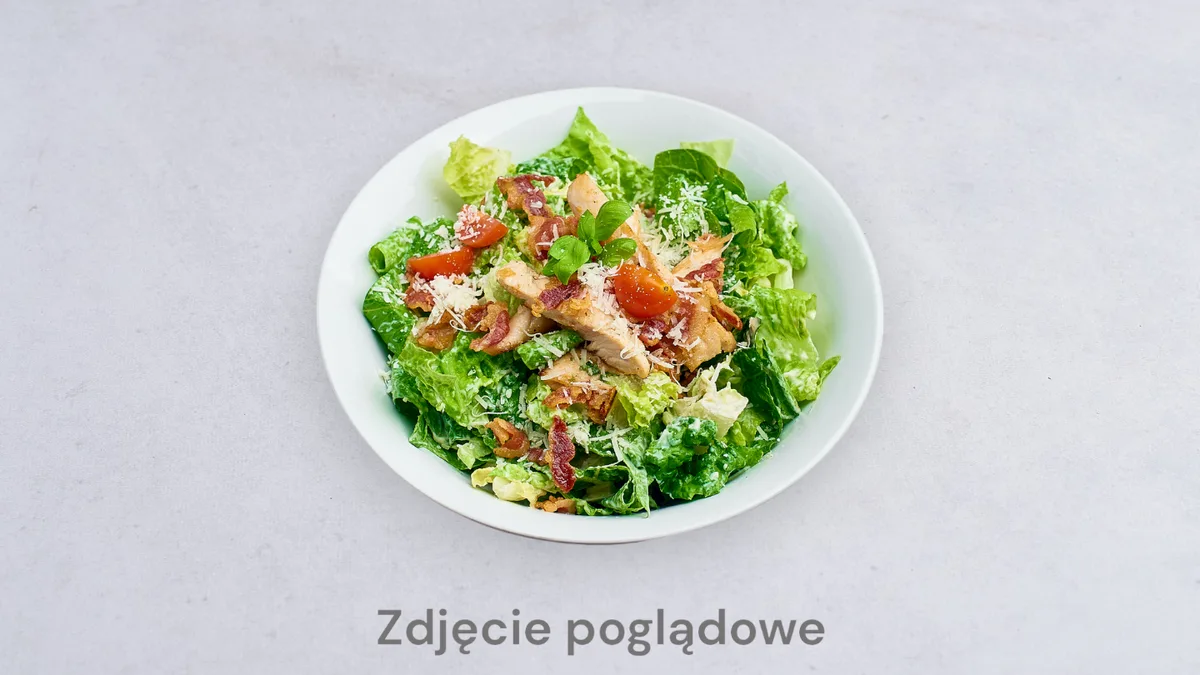 Sałatka z grillowanym mięsem