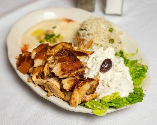 Chicken Shawarma Plate