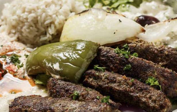 Kafta Kabob Plate