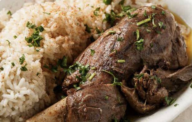 Lamb Shank Plate