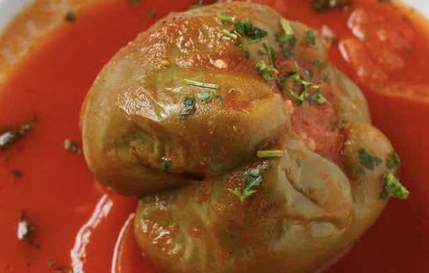Meat Stuffed Bell Pepper (1 pc)