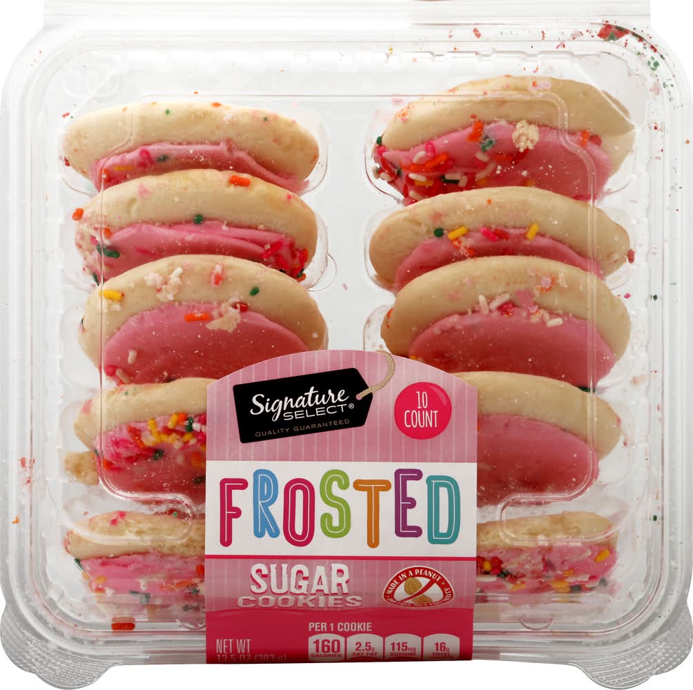 Signature Select Frosted Sugar Cookies (13.5 oz, 10 ct)