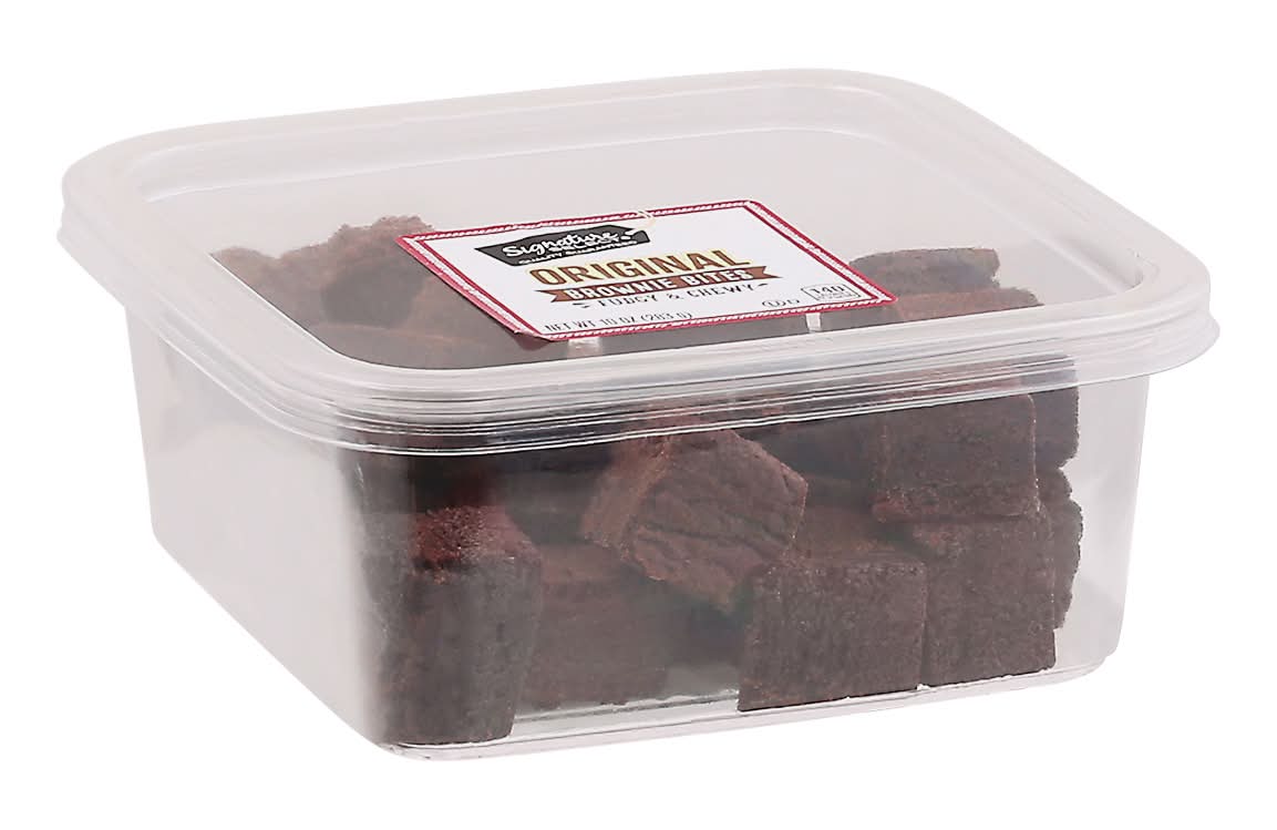 Signature Select Fudgy and Chewy Original Brownie Bites (10 oz)