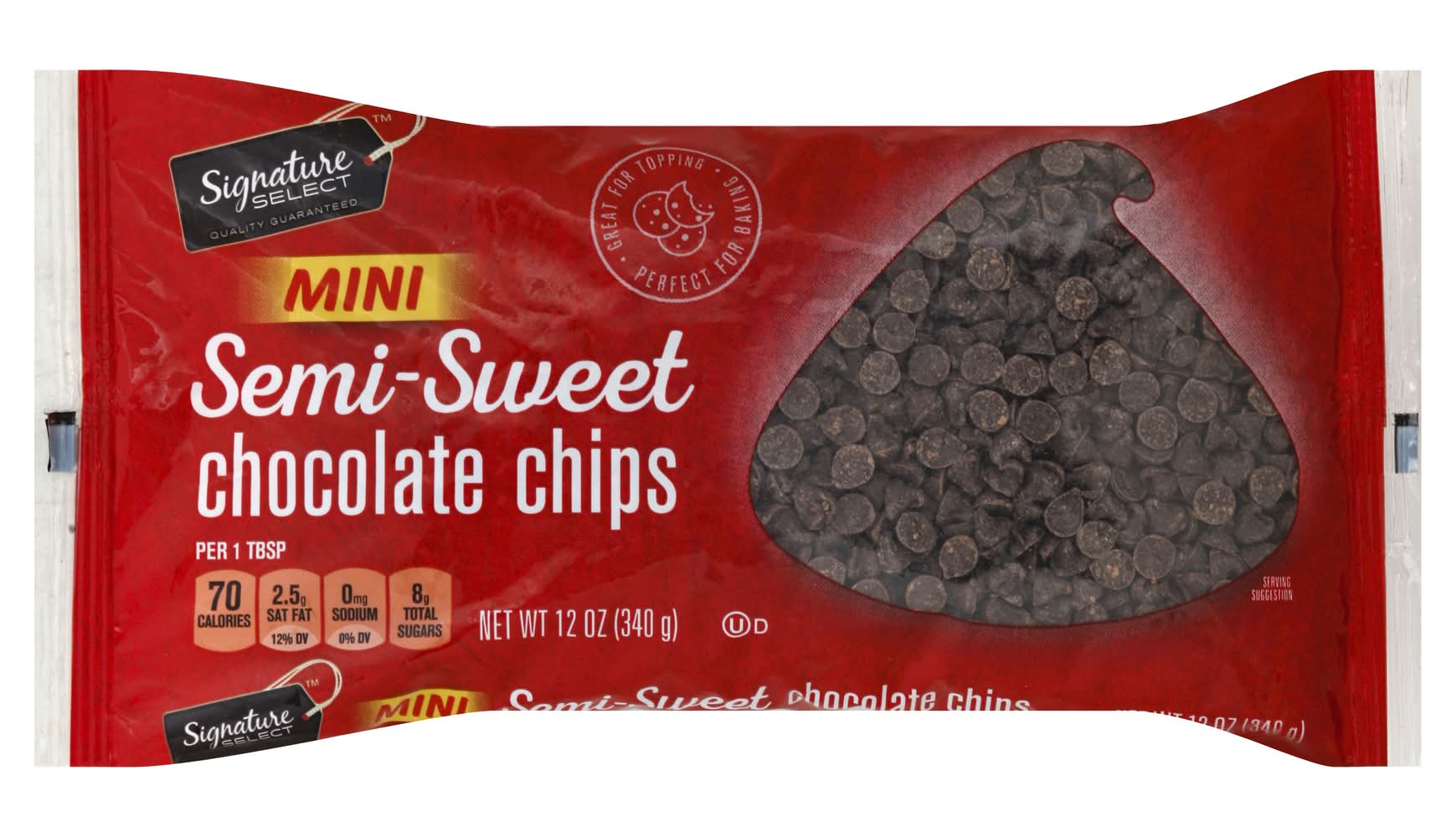 Signature Select Mini Semi-Sweet Chocolate Chips (12 oz)