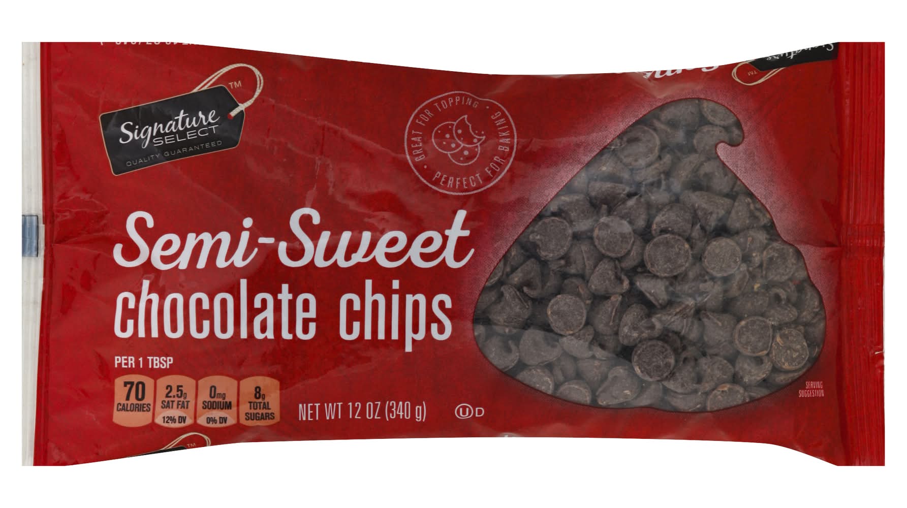Signature Select Semi Sweet Chocolate Chips (12 oz)