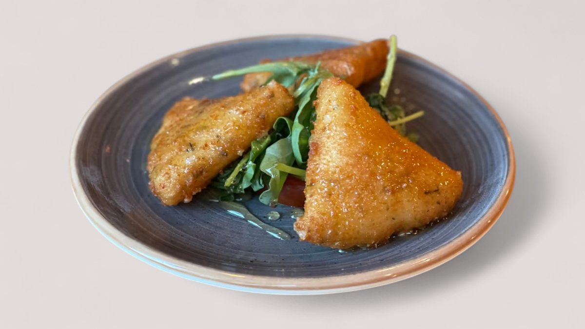 27. Queso Frito Con Miel