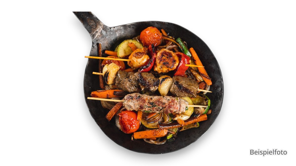 Lamb Skewer Plate