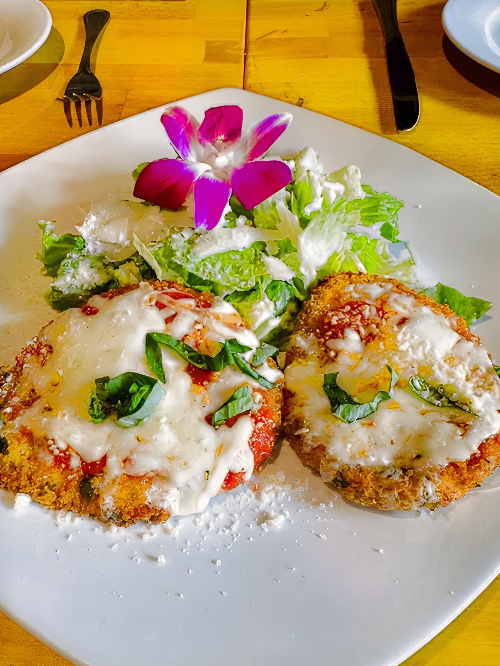 Eggplant Parmigiana Lunch