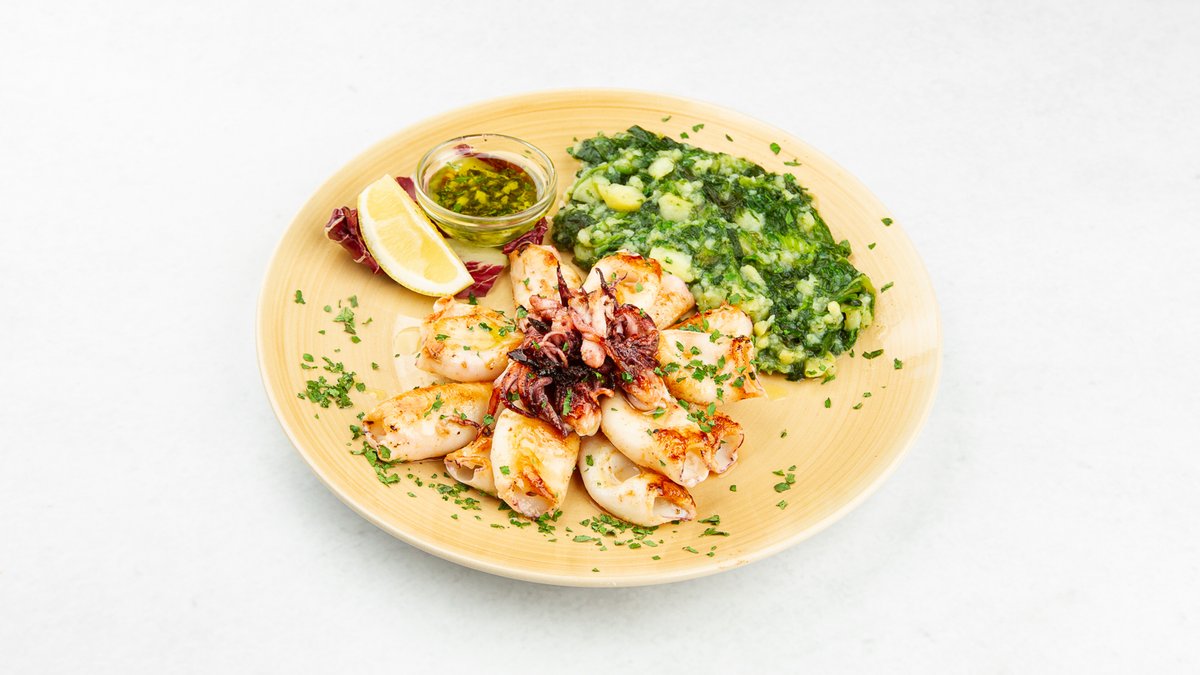 Grilled squid