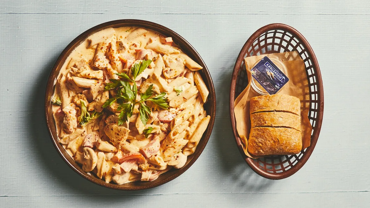 Mexicansk kyllingepasta Combo