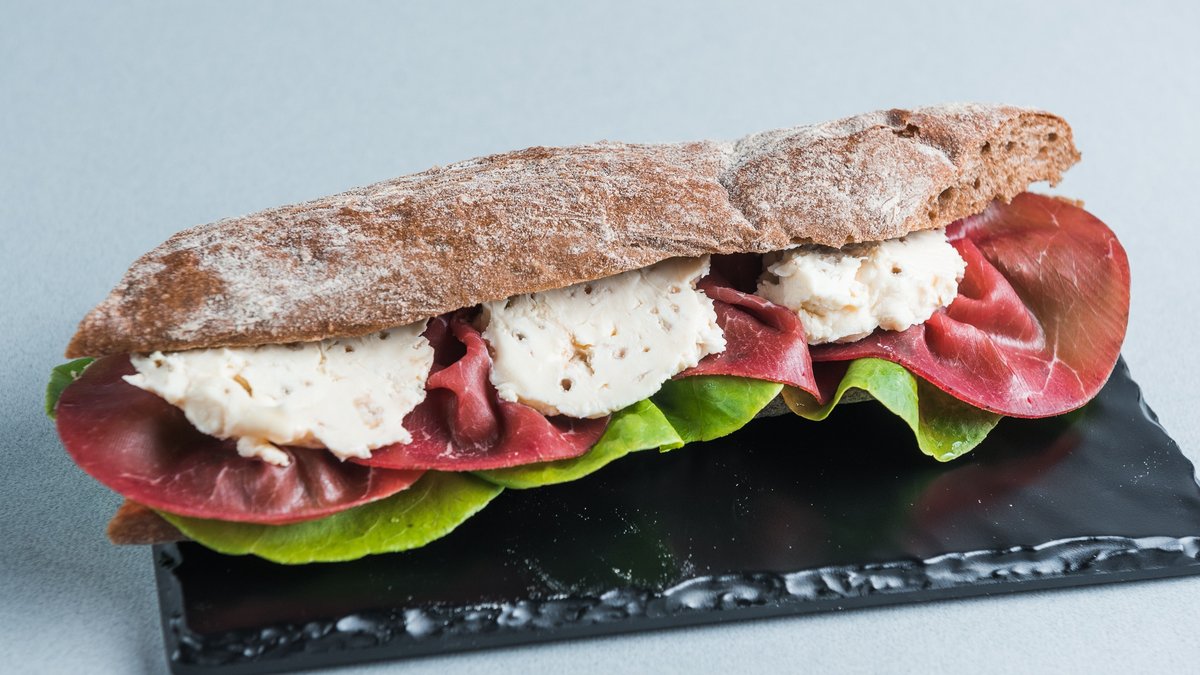 Bresaola and Gorgonzola Panini