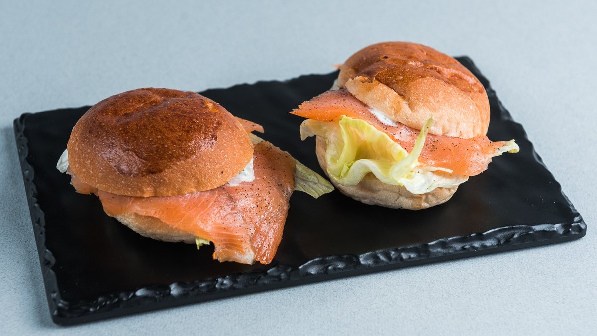 Salmon Brioche