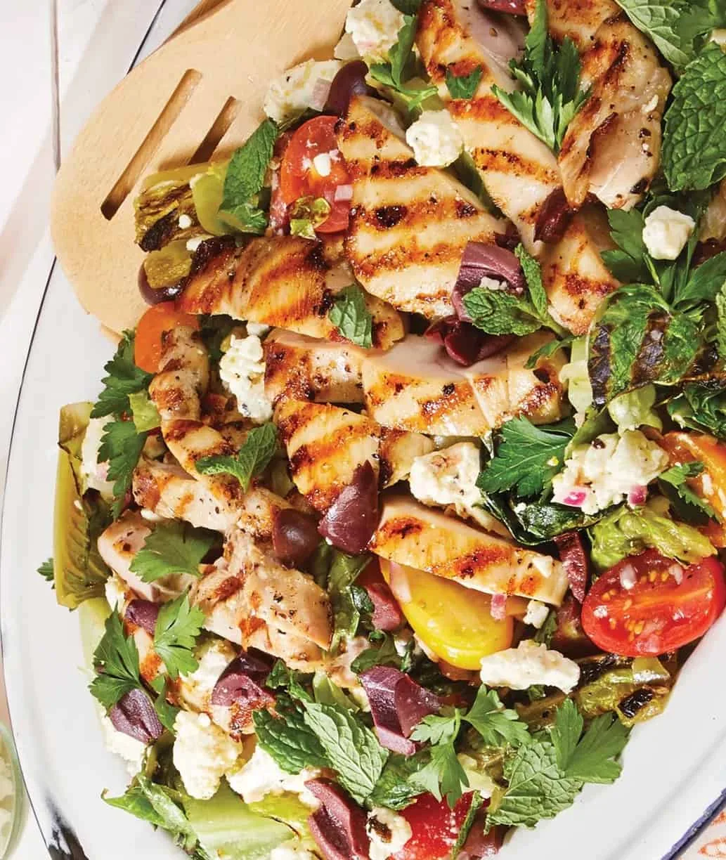 55. Kyllingesalat