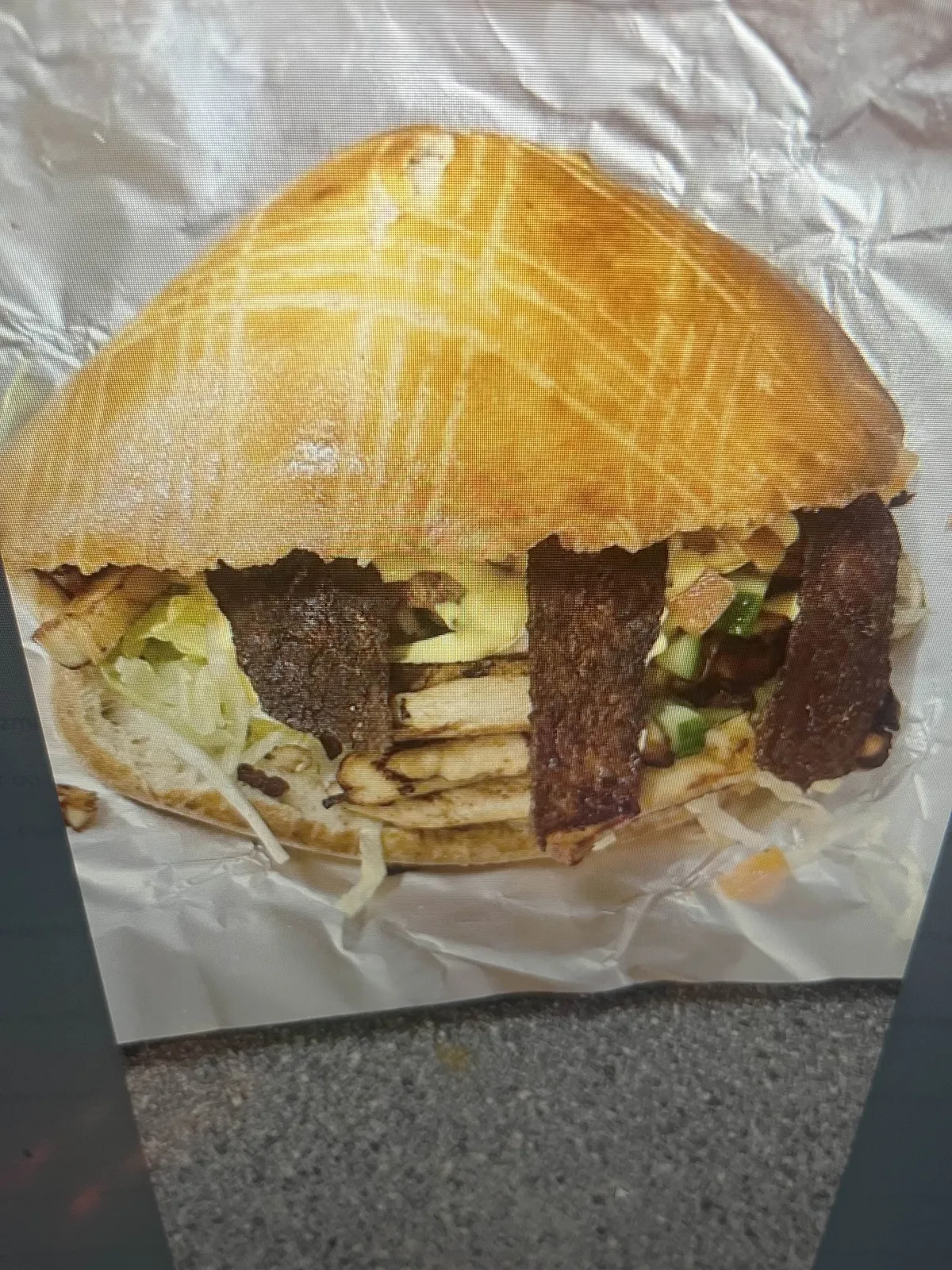 90a. Hjemmelavet club sandwich kebab