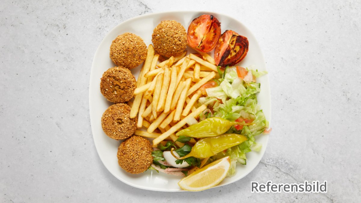 Falafeltallrik
