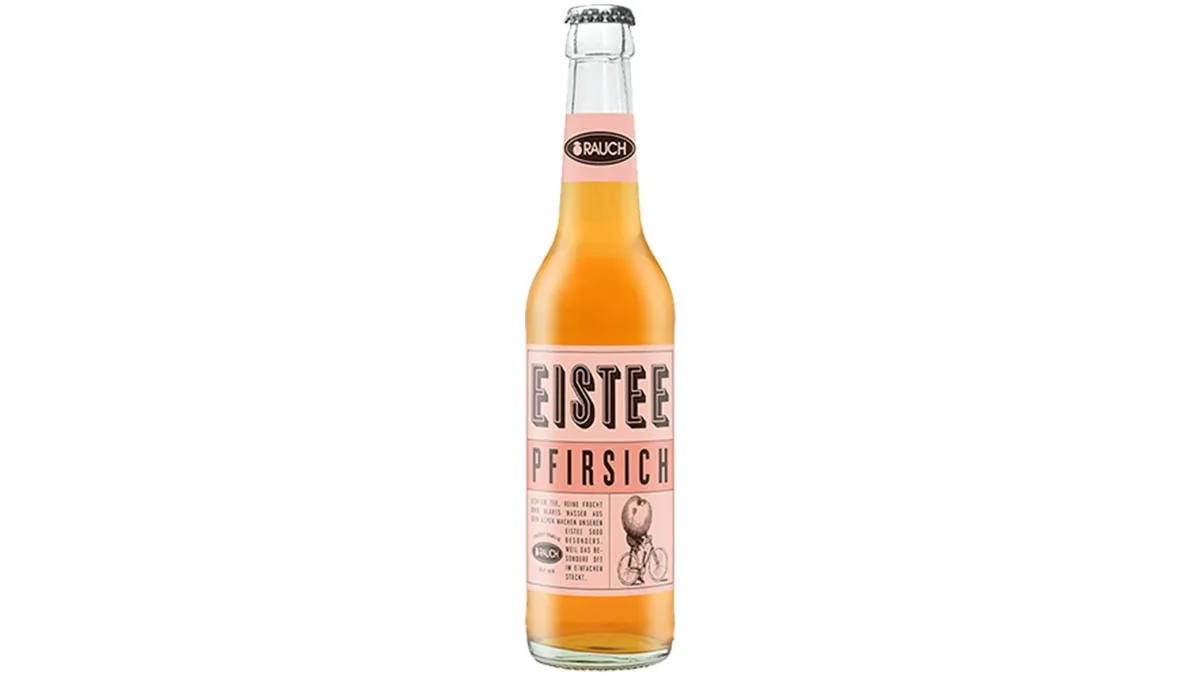 Rauch Eistee Pfirsich 0,33l