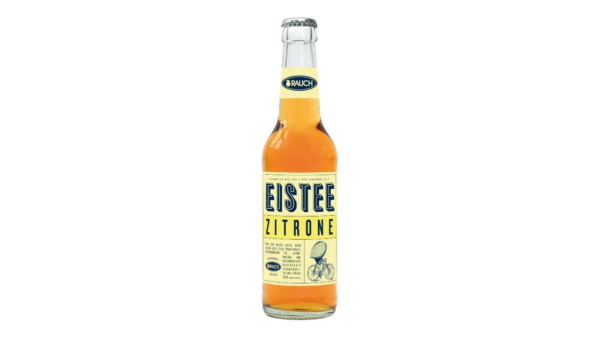 Rauch Eistee Zitrone 0,33l