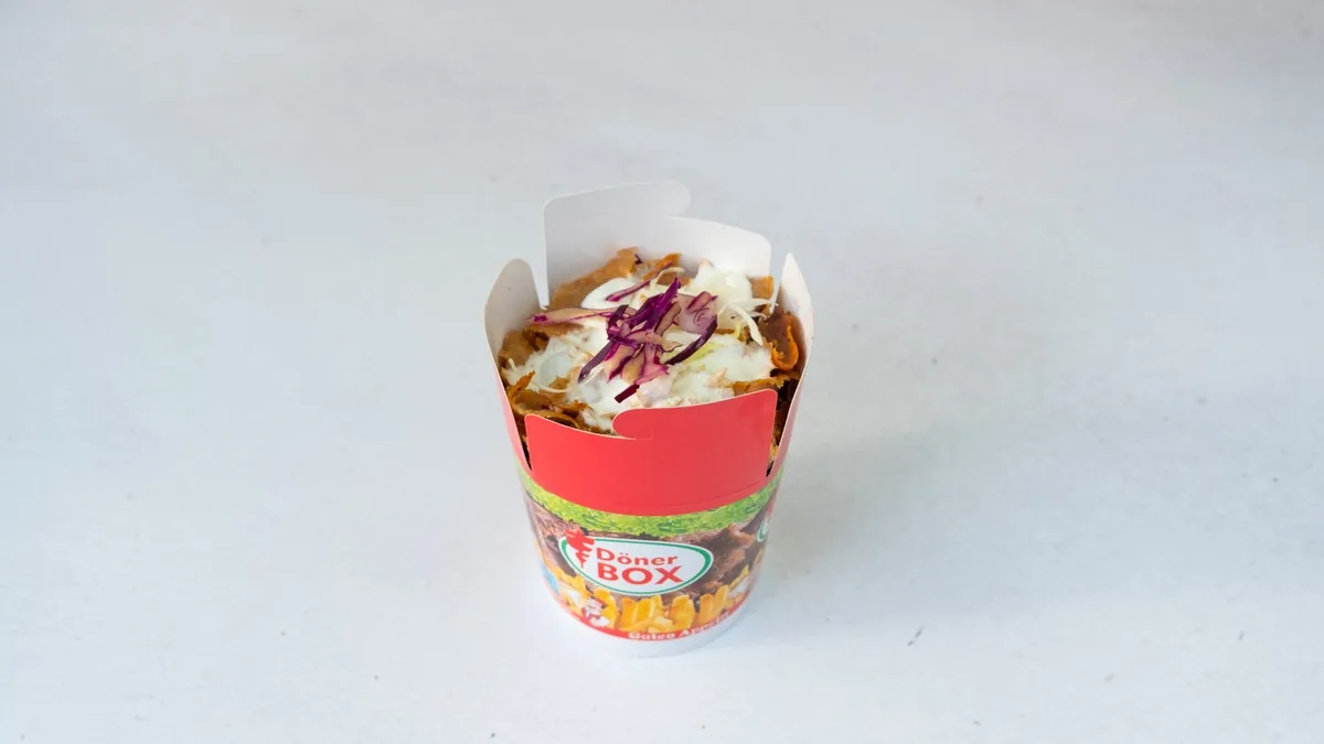 16. Super velký kebab box
