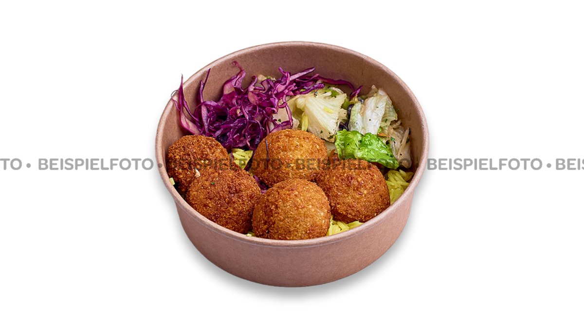 Falafel mit Gemüse