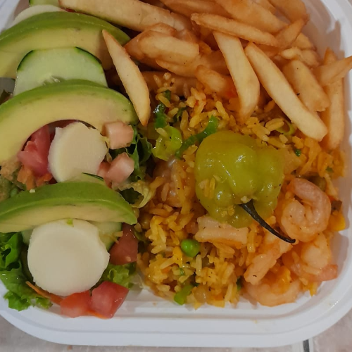 Arroz con Camarones