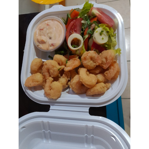 Camarones Empanizados