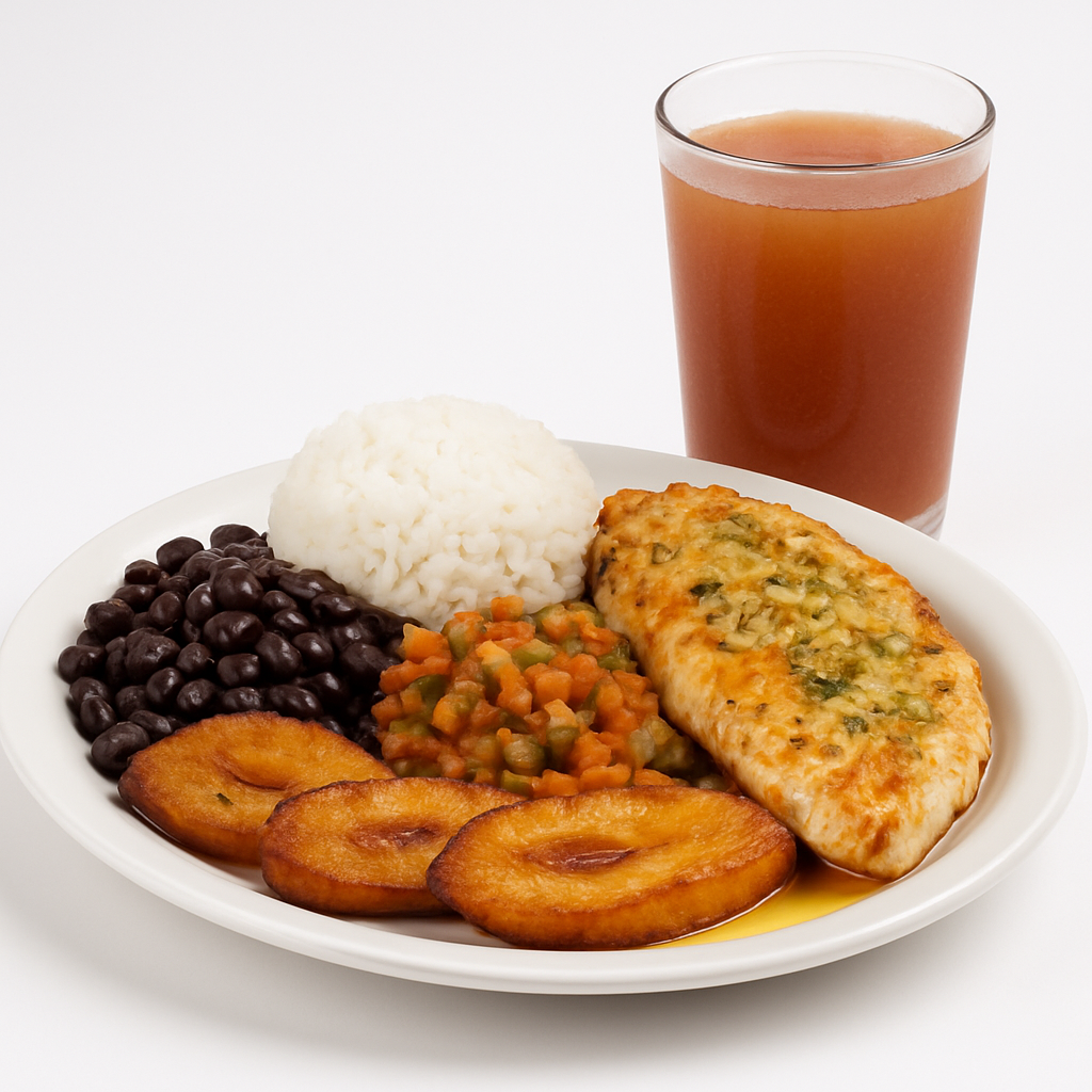 Casado con Pescado Al Ajillo