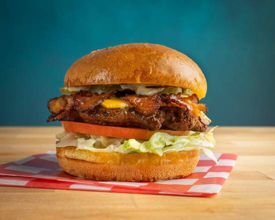 Black Truffle Bacon Cheeseburger