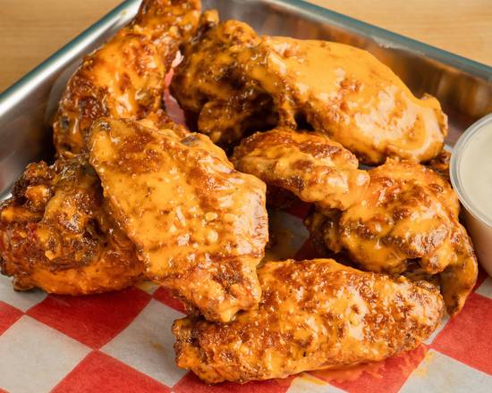 Spicy Garlic Parm Wings