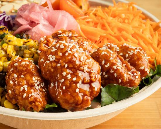 Teriyaki Crispy Chicken Bowl
