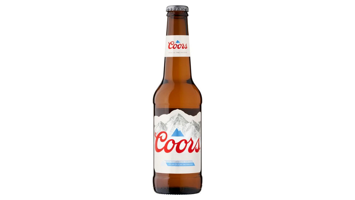 Coors Lager Beer 4,3% 330 ml