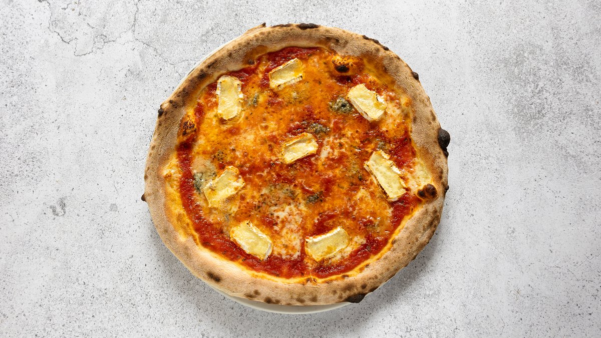 Gluténmentes Quattro Formaggi pizza (29 cm)